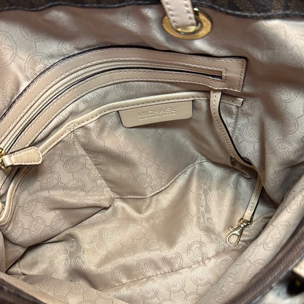 Michael Kors Dark Brown Signature Tote